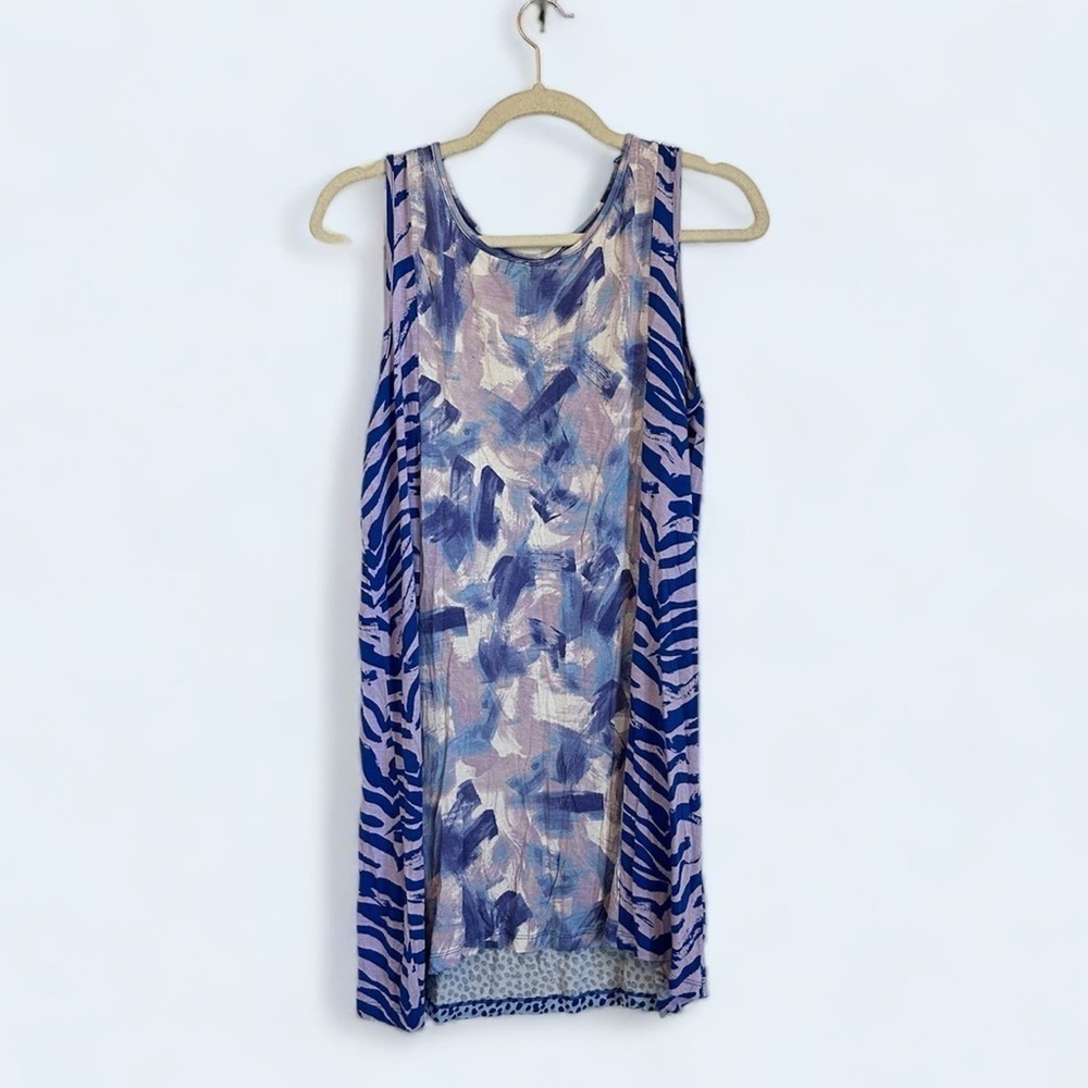Lightweight summer sleeveless mini dress cover up perfect for beach / pool XL